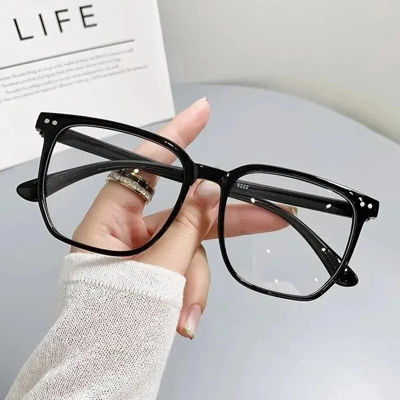 

Latest Round Eyewear Transparent Computer use Eyewear Frame Women Men Anti Blue Light Blocking Eyewear Optical Eyeglass 1PC