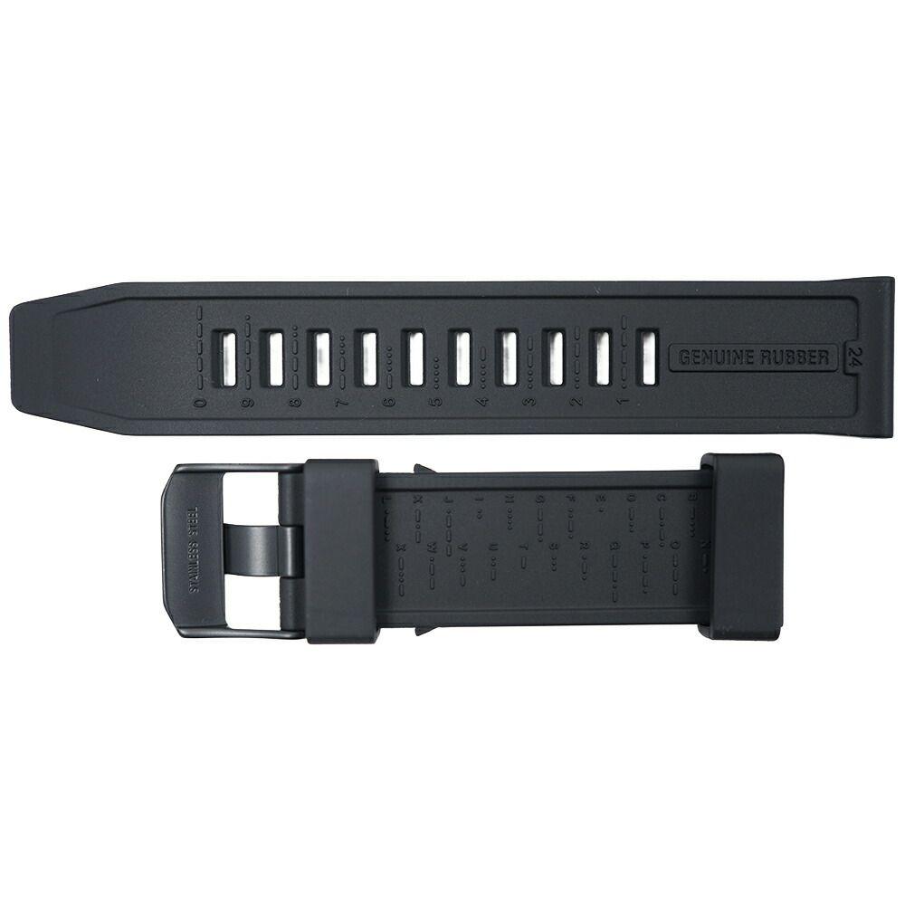 Used Luminox Watch Replacement Belt Strap Band 24mm RECON Series NBR Rubber Black Men's LUMINOX FPX.8830.20B.2.K Strap RECON 8830 8840 3780