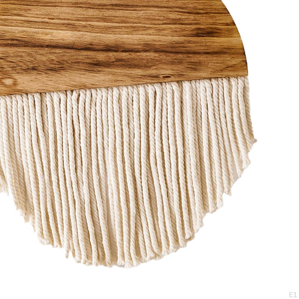 Wall Hanging Bohemian Ornament Macrame Tassel Tapestry for Background Nursery