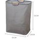 Laundry Basket Cotton Linen Dirty Clothes Baskets Organizer Foldable Sundries Storage Bag Foldabling Hamper