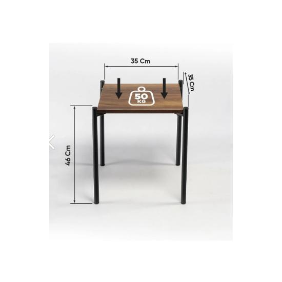 Nesting Table Metal Nesting Table (3-piece Square Nesting Table)