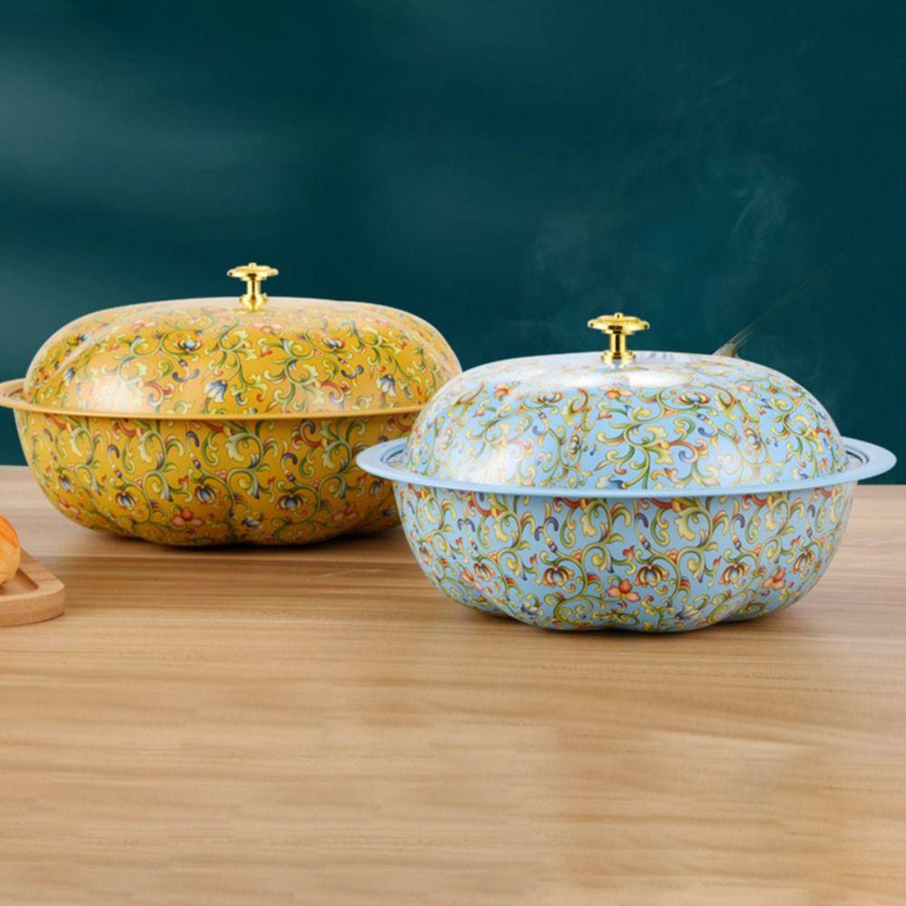 Blumentopf mit großem Fassungsvermögen mit Deckel 30cm Speisetablett Schüssel Becken Für Buffet und Raya-Feiern