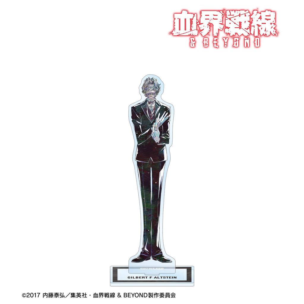 TV Anime Blockade Battlefront Gilbert Altstein Ani Art 4th Edition Big Acrylic Stand "Blood & BEYOND" F.