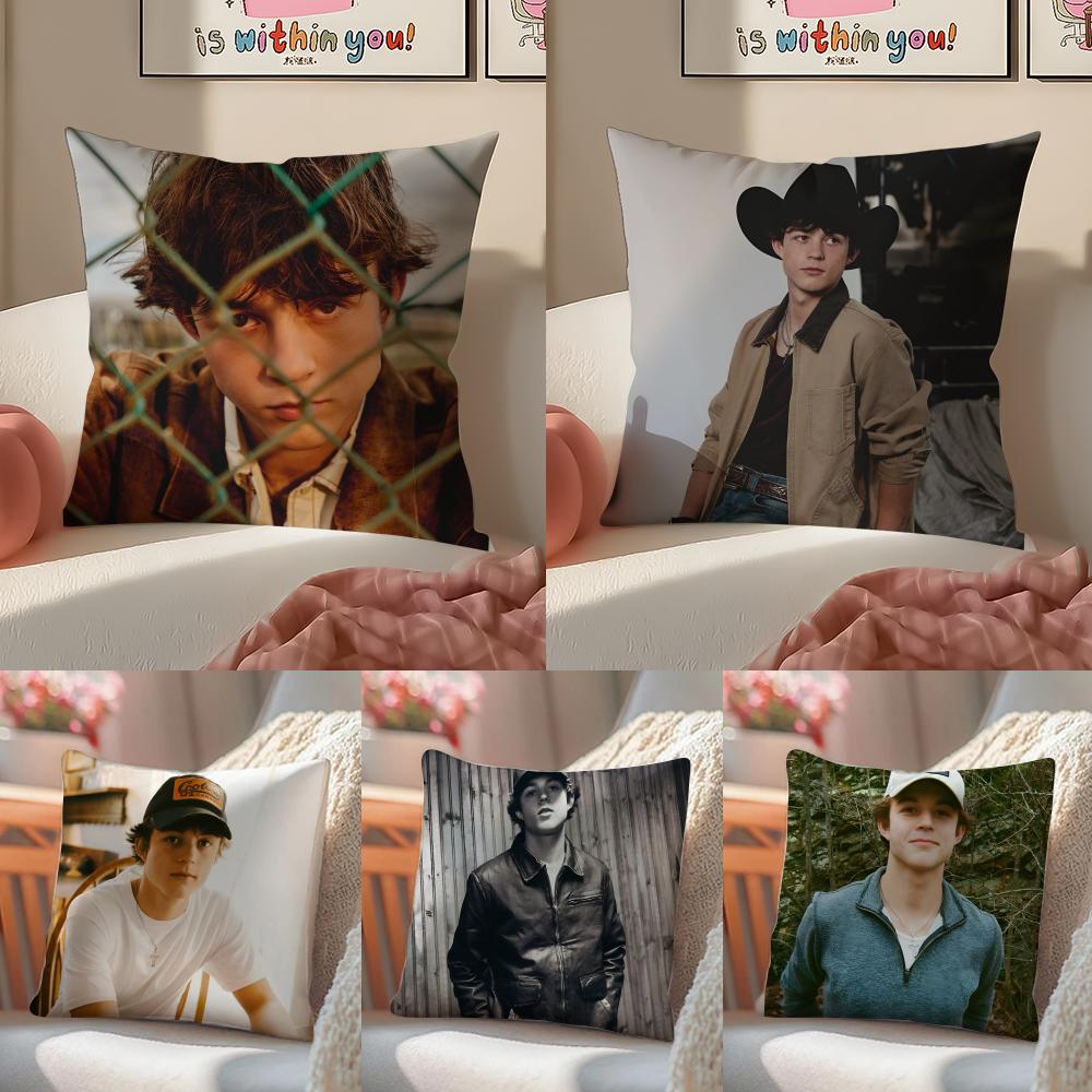 Hot Singer WWaylon Wyatt Cushion Cover Pillowcase Short Plush Invisible Zipper Room Sofa Cushion Cover