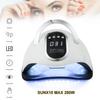 SUN X10 Max 280W LED lampa Sušič nechtov 66LED UV Ľadová lampa na sušenie gél Polish Timer Auto Senzor Manikúra Nástroje
