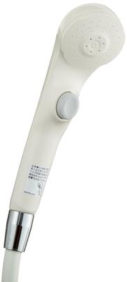 KVK Nf Shower Head and White Hose ZS315S Water-Saving e-Shower (White One-Stop)