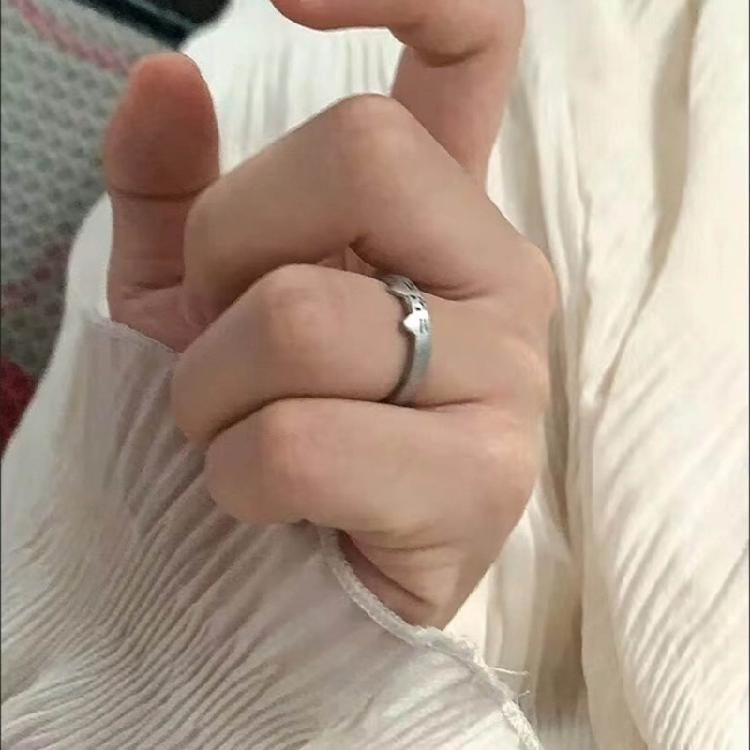 Fashionable Finger Rings Adornment Elegant Dog and Cat Shaped Rings for Couple