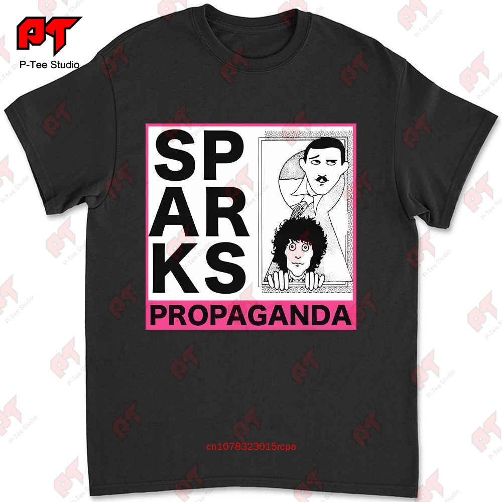 Sparks T Shirt Band Art Pop Rock Glam MKCJ