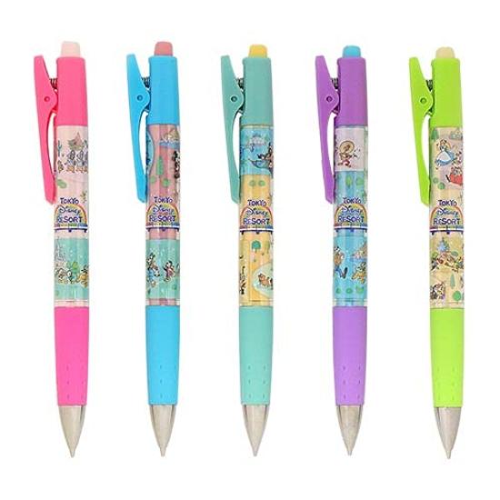 

Mickey Friends Mechanical Pencil Set Disney Resort Set Retro Disney Merchandise Souvenir & [Tokyo Exclusive] 5-Piece