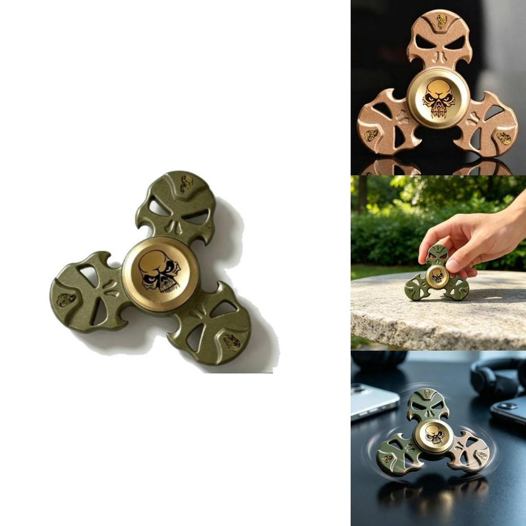 Alloy Fidget Spinner Stress Relief Toy For Kids And Adults Perfect For Office Breaks