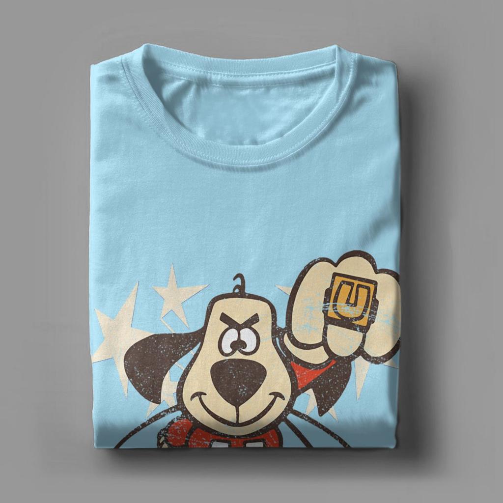 Vintage Underdog Flying Logo T-Shirt Men Crew Neck Cotton T Shirts Short Sleeve Tee Shirt Summer Clothing