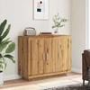 VidaXL Buffet Artisanal Oak 92x35x75 Cm Engineered Wood 856865