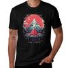 Watermelon Mountain Tshirt Big Size Loose Fit Tee Shirt