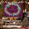 Christmas Tree Tapestry Background Cloth Hanging Cloth Bedroom Bedside Decorative Wall Cloth Rental Dormitory Tapestry