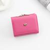 Small Women Wallet Loving Heart Short Women's Wallet Card Holder Girls Mini Woman Fashion Lady Coin Purse for Female Clutch Bag