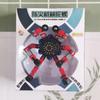 Deformable Robot Decompression Fingertip Toy DIY Deformable Robot Funny Sensory Fidget Toys for Kids Adults Anxiety Stress Relief Toy