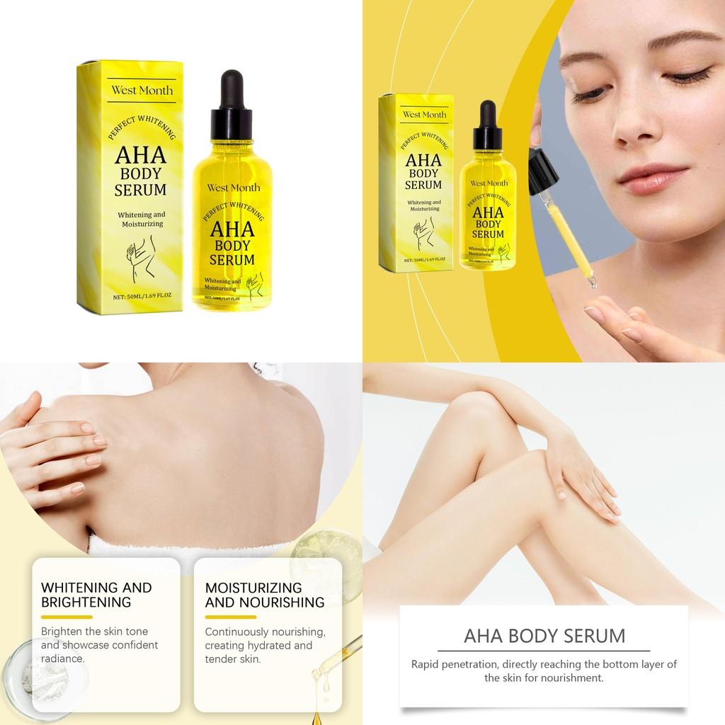 West Month Moisturizing Body Essence Hydrating Brightening Nourishing Skin Care Treatment
