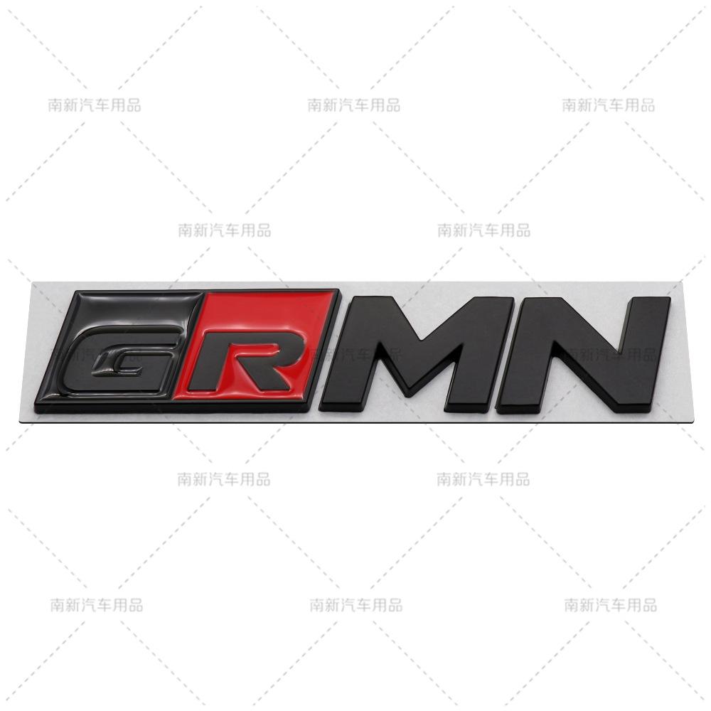 Car Sticker GR Sport Decal Front Hood Grille Emblem Badge for Toyota HV YARiS RZ RC RS Prius Lexus Harrier GRMN Logo Stickers