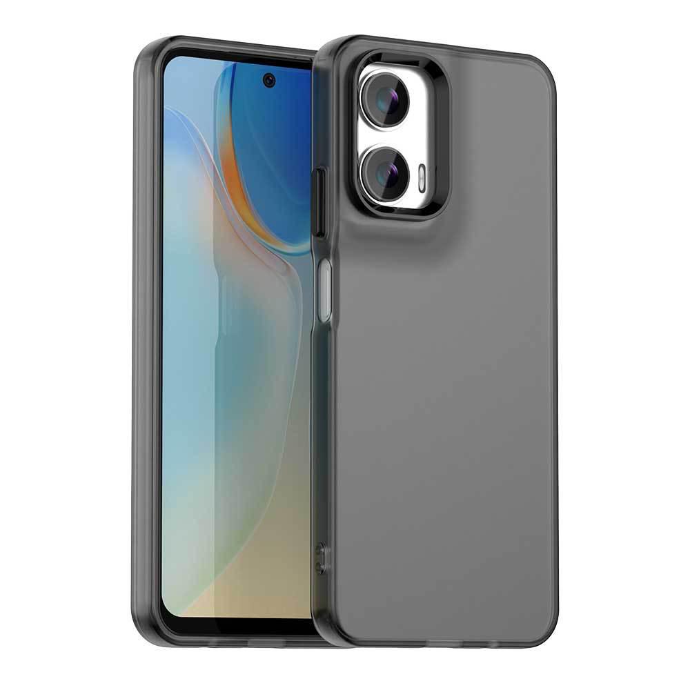 Frosted Transparent Phone Case for Motorola Edge 50 Neo and Moto G35 5G