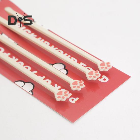 Niedliche Essstäbchen mit Katzenpfotenmotiv, rutschfestes Griffbesteck mit Pfotenabdruck-Design, wiederverwendbares Küchengeschirr für Sushi-Nudeln, einzigartiges Geschenk für Katzenliebhaber und Japaner