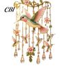 Fenster Hängende Windspiele Outdoor Vogelglocken, Dekorative Anhänger, Acryl Gartenornament Aufhängungen für Veranda Terrasse Dekorationen Natur inspiriert