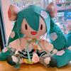 Big Size Magical Hatsune Miku Fufu Plush Toy Flower Miku Doll Children's Room Decoration Collect Plushies Home Decor Girl Fans
