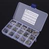 300 Pcs E Clip Set Stainless Steel E Type Retaining Ring Circlip Assortment Kit M1.2 M15
