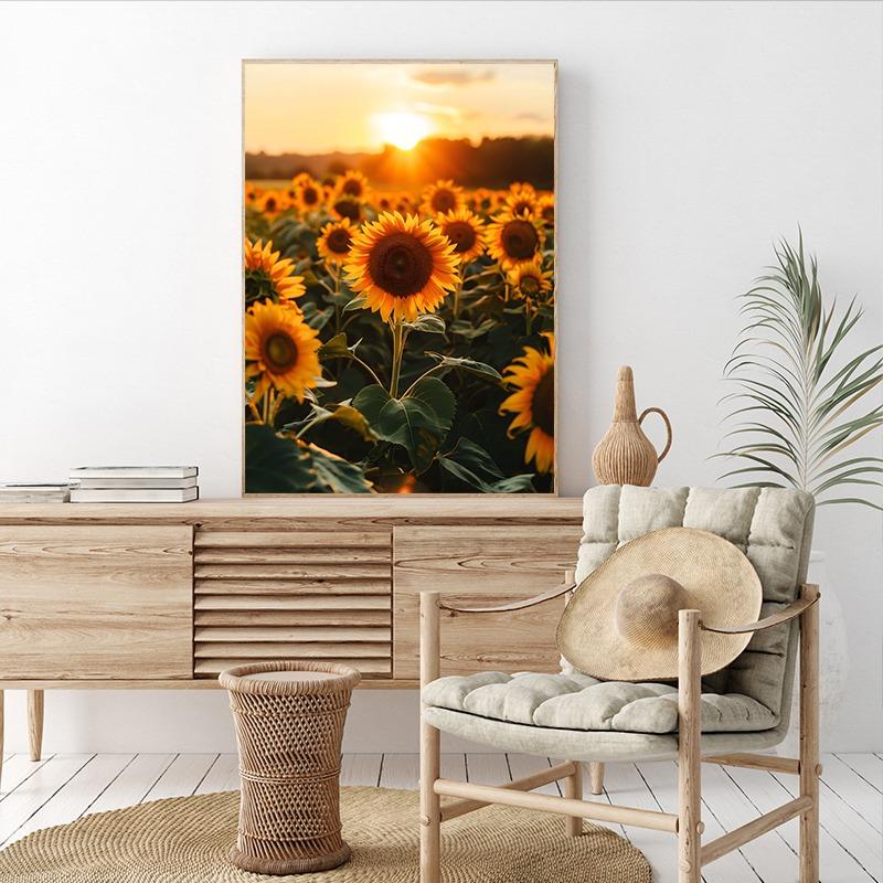 Lume Peisaj Natural Peisaj Mare Munți și râuri poster Pictură pe pânză Artă de perete Imagini cu peisaje Camera de zi Decor pentru casă