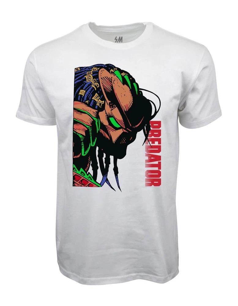 Predator Graphic Printed T Shirt S