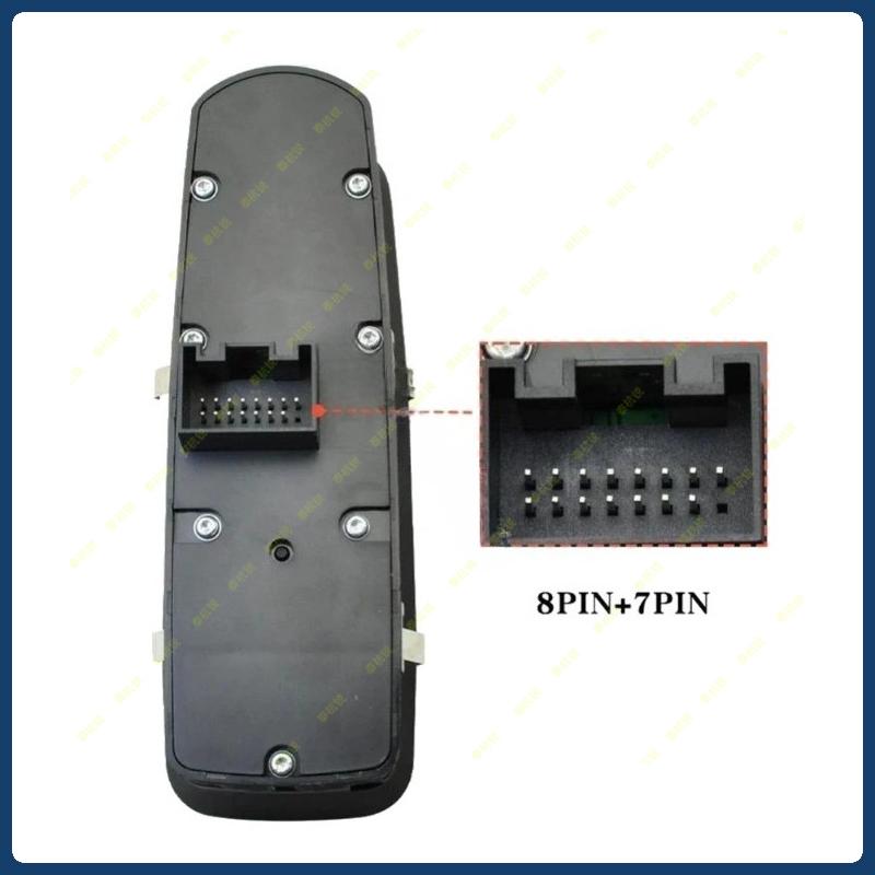 7PP959858AE For Porsche Macan Panamera Cayenne Drivers Side Electric Master Power Window Control Switch Button Car Accessories