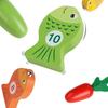 Early Learning Puzzle Toy For Kids Interactive Fishing And Carrot Harvesting Activity Toy for Hand Eye Coordination