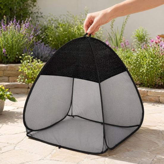 Pop-up Plant Cover Tent, Garden Bird Netting Shade Cover with Ground Stakes, Plant Sun Shade And Insect Barrier Netting for Outdoor Vegetables Fruits