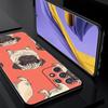 Animal Black Pug Close Up Phone Case For Samsung Galaxy A17 A07 A55 A35 A25 A15 A05 A33 A31 A21s A13 A41 A73 A53 A51 A71 Cover