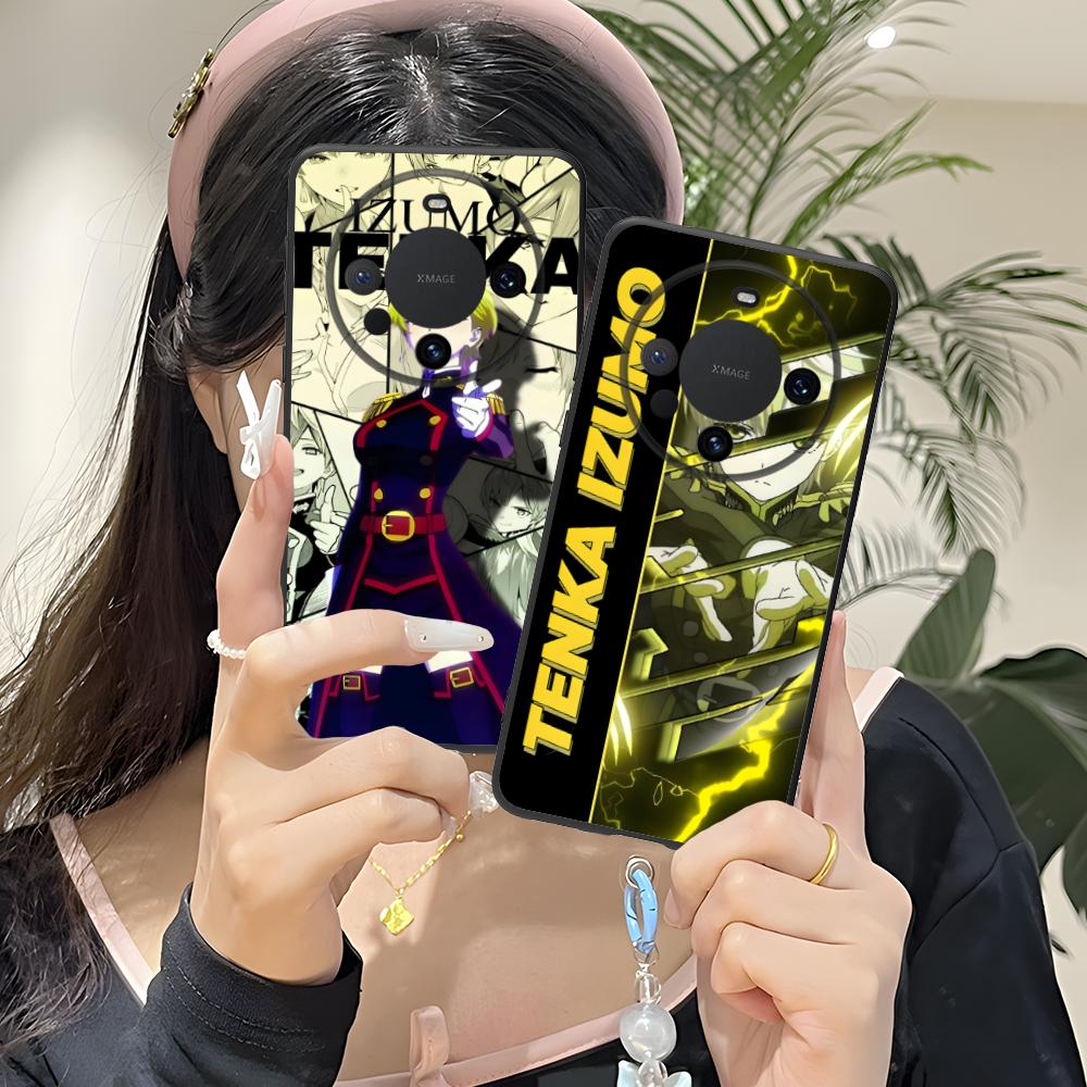 Mato Seihei No Slave Tenka Izumo Matte Mobile Phone Case for Huawei Mate 60 50 40 30 20 10 Pro Plus Lite E 5G Colorful Printing