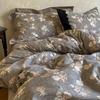 Linen Cotton And Linen Retro Cotton Abraded, Pure Cotton Quilt Cover, Bed Sheet, Bed Hat Quilt Cover