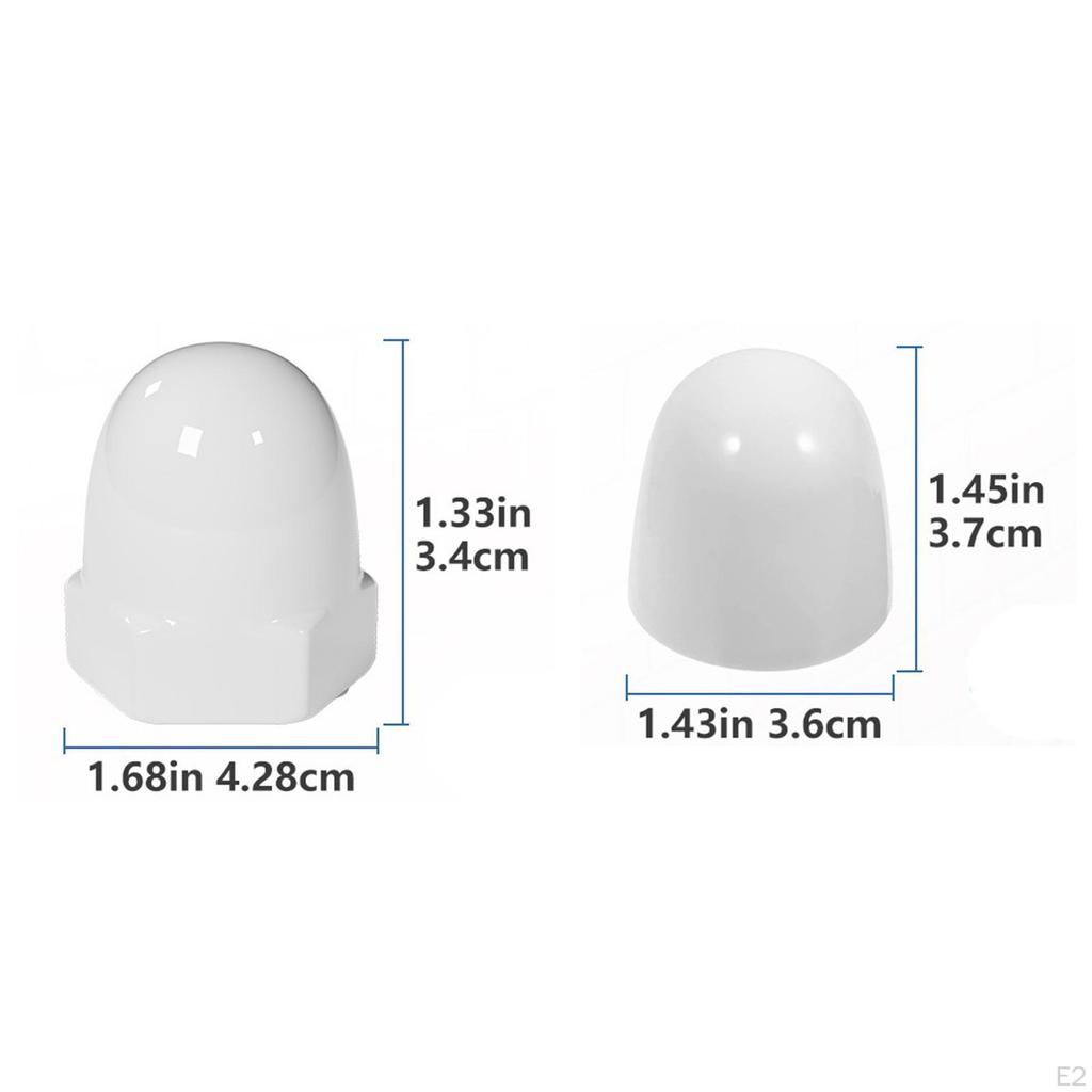 Bathroom Accessories with Toilet Bolt Covers In Ceramic