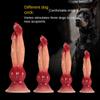 J93 Cerberus Mostro Dildo Realistico Extra Large Pene di Cane Giocattolo Sessuale per Adulti per Donne Taglia Grande Fantasia