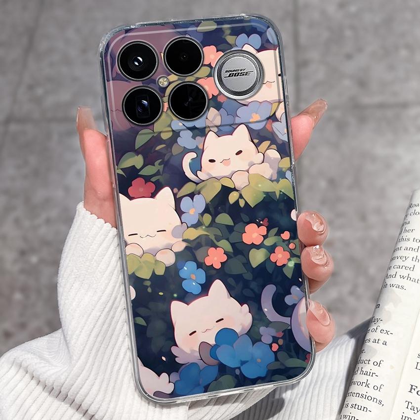 Covers For Xiaomi Poco F8 Ultra F8 F5 Pro F3 C50 C40 Mi Note 2 3 Transparent TPU Phone Case Cute Pet Dog Soft Silicone Dustproof Shell For Xiaomi Capa