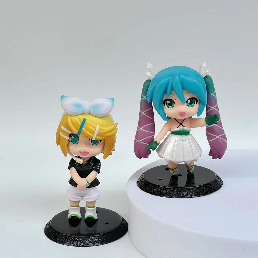 Miku Toy Hatsune Model Set Interior Decor With Sleep Position For Display Gift