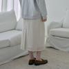 Ribbed Lace Waist Skirt J1SK124C