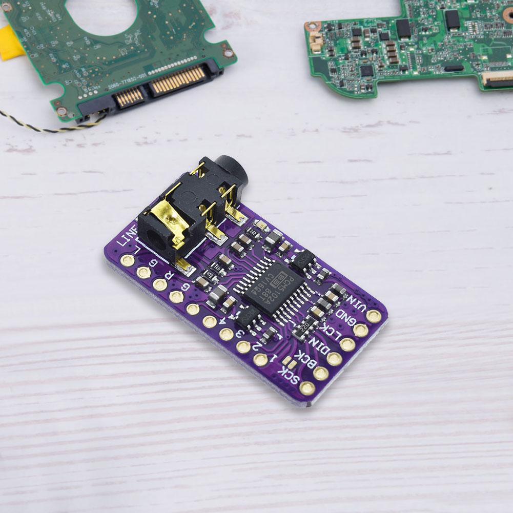 Rozhraní I2S PCM5102A DAC Dekodér GY-PCM5102 I2S Modul přehrávače Pro Raspberry Pi Formát desky pHAT Digitální Audio deska PCM5102