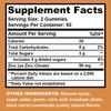 High-concentration Zinc Extract Gummies, Made with All-natural, Easily Absorbed Zinc, Help Relieve Mood and Improve Cognitive Abilities.