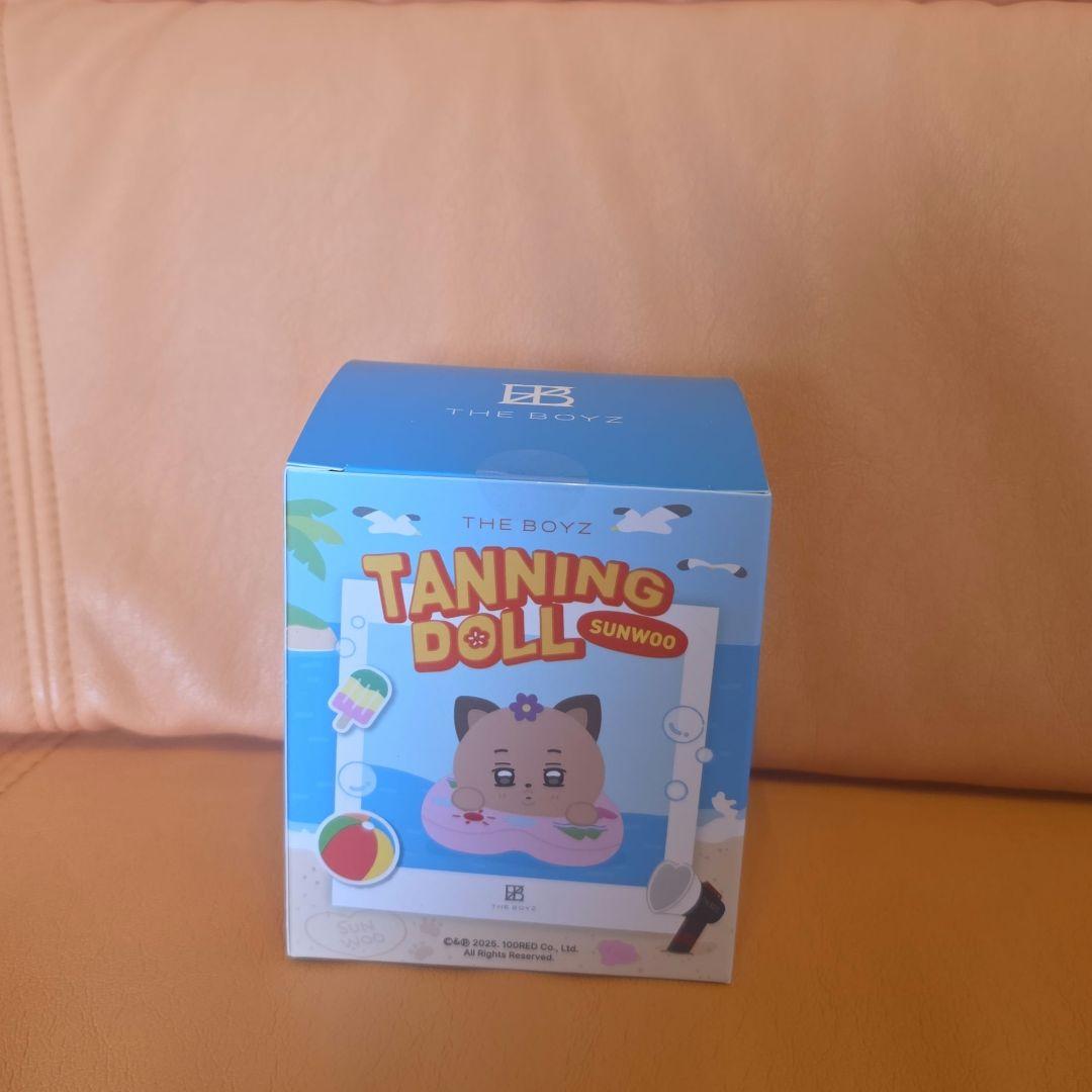 

[USED] THE BOYZ Sunwoo Plush Toy Tan Official