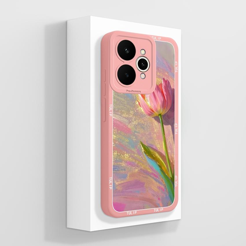 For Oppo Realme 15 16 11 10 Pro 15T 15X 11X Phone Case Pretty Crystal Butterfly Patterns Fashion Shell Smooth Liquid Silicone Premium Protective Cover