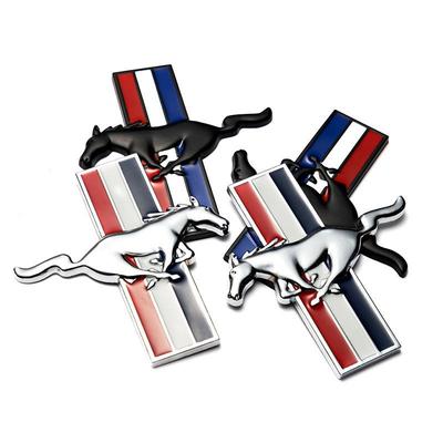 Ford Mustang GT Metal Fender Sticker: New Mondeo Mustang Side Emblem