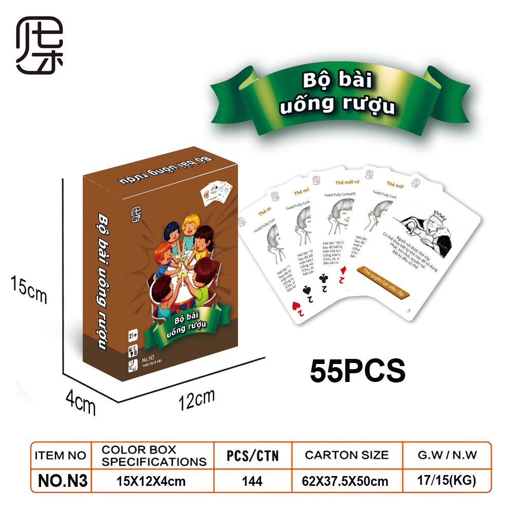 Vietnamese Language Drinking Card Game - Southeast Asia Edition