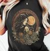 Moon Child Astrology Tshirt - Goddess, Dark Academia, Oversized Comfort Colors Unisex Tee
