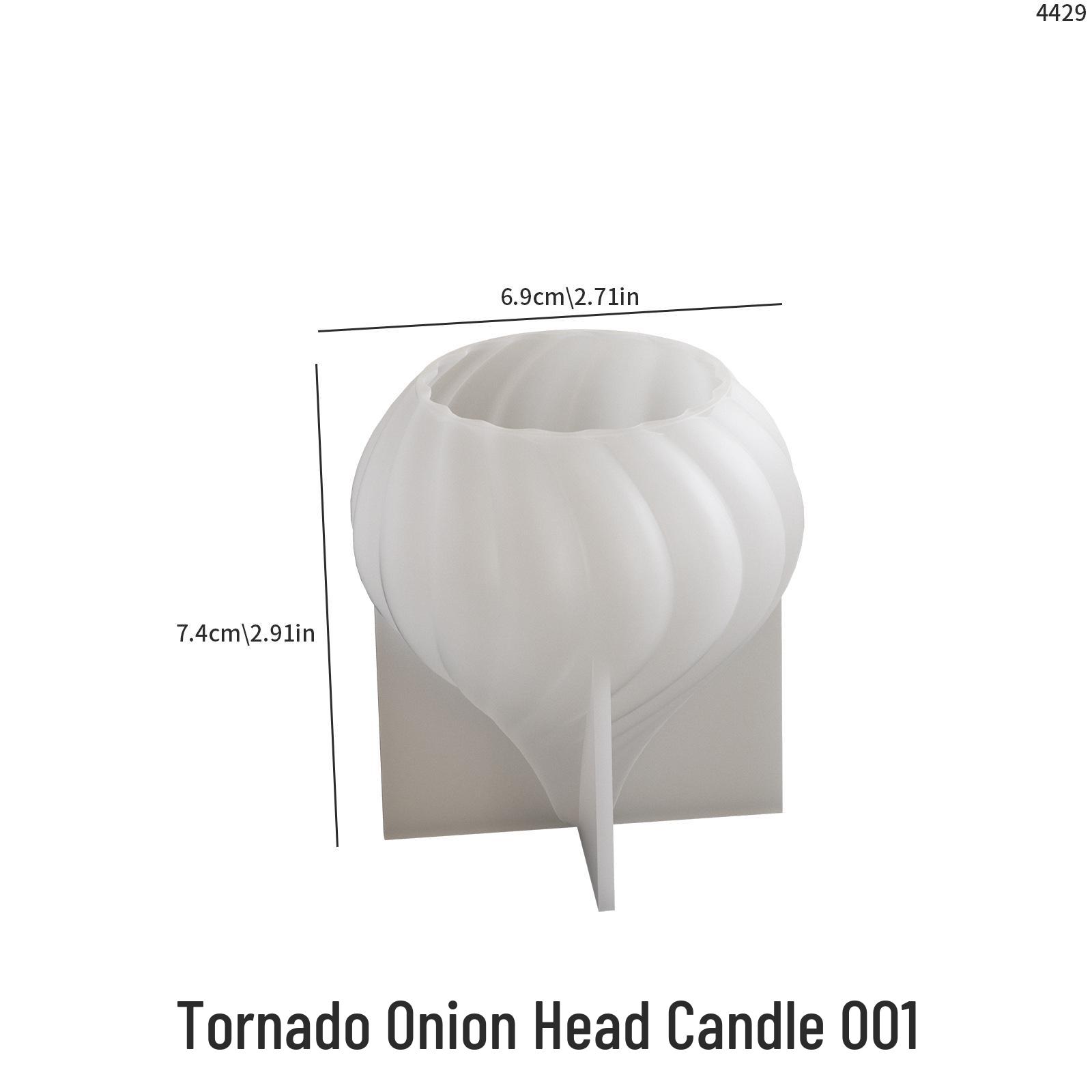 Poppy DIY Garlic and Onion Silicone Mold for Candles, Incense, Plaster, Resin, and Epoxy.
