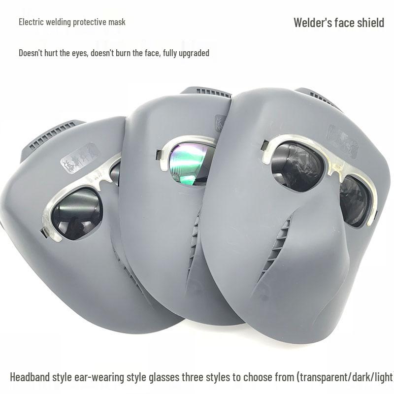 Head-Mounted Breathable Welding Mask - Anti-Scald Argon Arc Gas Shielded Welder Face Protection