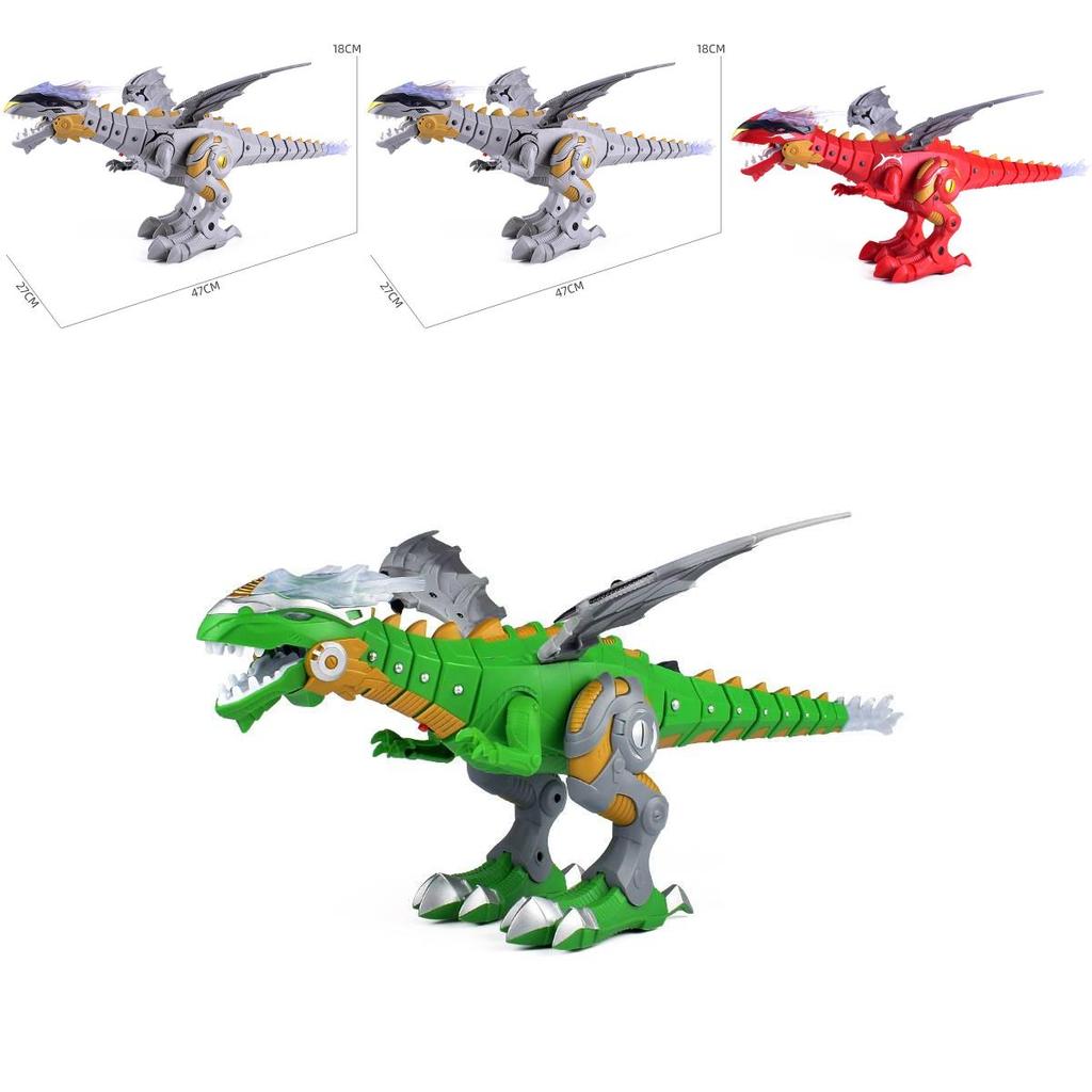 Childrens Electric Dinosaur Toy With Lights And Sound For Kids Ages 4 To 6